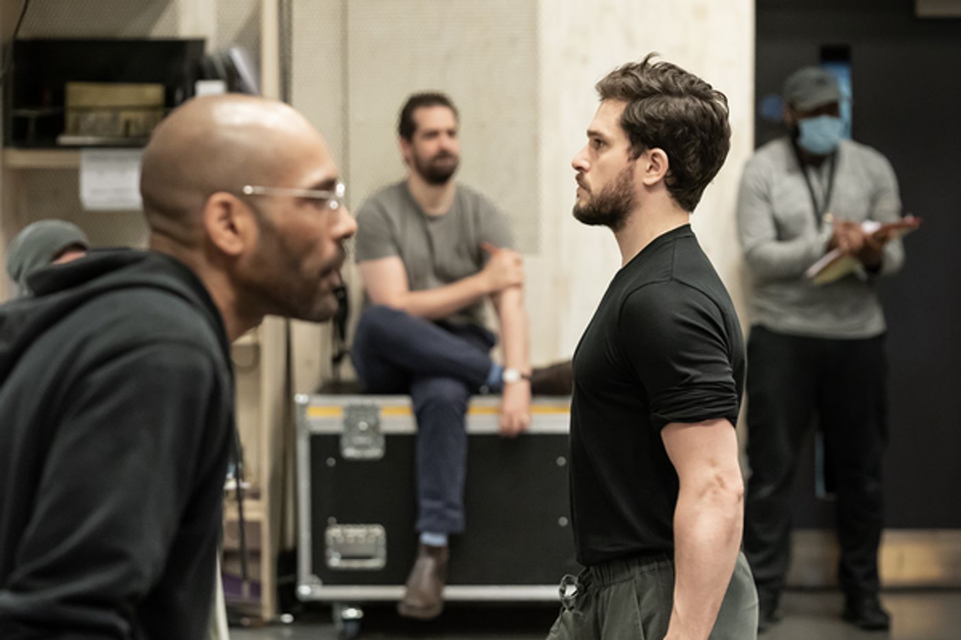Photos: Inside Rehearsal For HENRY V at the Donmar Warehouse  Image