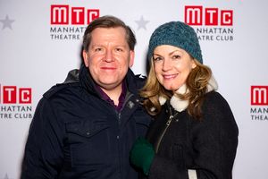 David Lindsay-Abaire and guest @ BroadwayWorld David Lindsay-Abaire and guest Photo