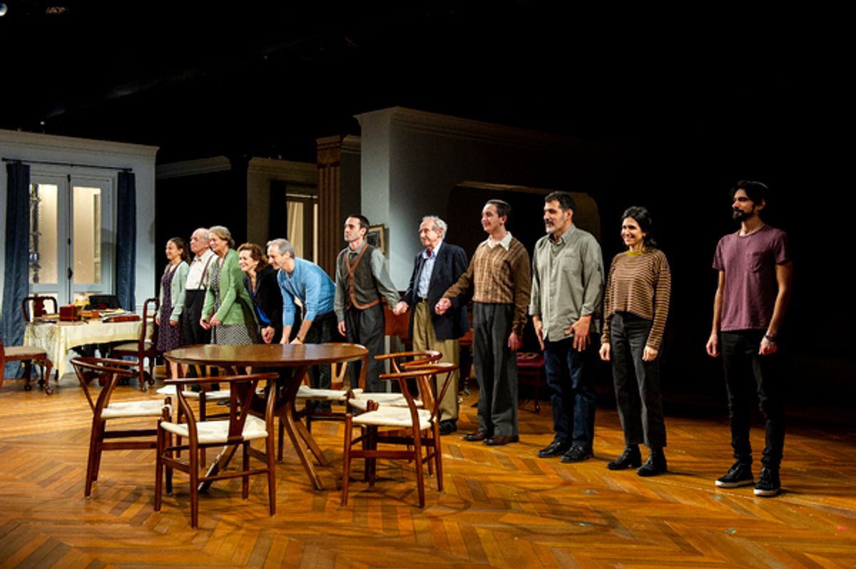 Molly Ranson, Kenneth Topol, Nancy Robinette, Betsy Aidem, Richard Topol, Ari Brand, 
Pierre Epstein, Peyton Lusk, Jeff Seymour, Francis Benhamou at 