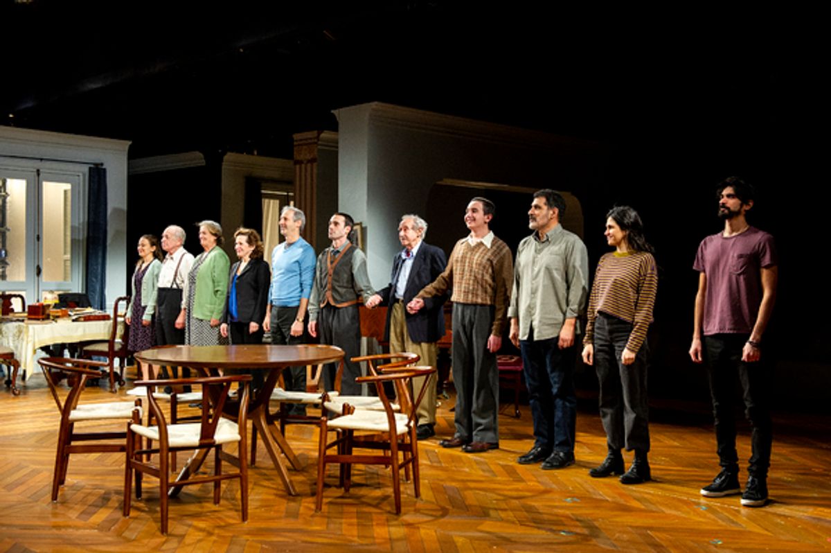 Molly Ranson, Kenneth Topol, Nancy Robinette, Betsy Aidem, Richard Topol, Ari Brand, 
Pierre Epstein, Peyton Lusk, Jeff Seymour, Francis Benhamou at 