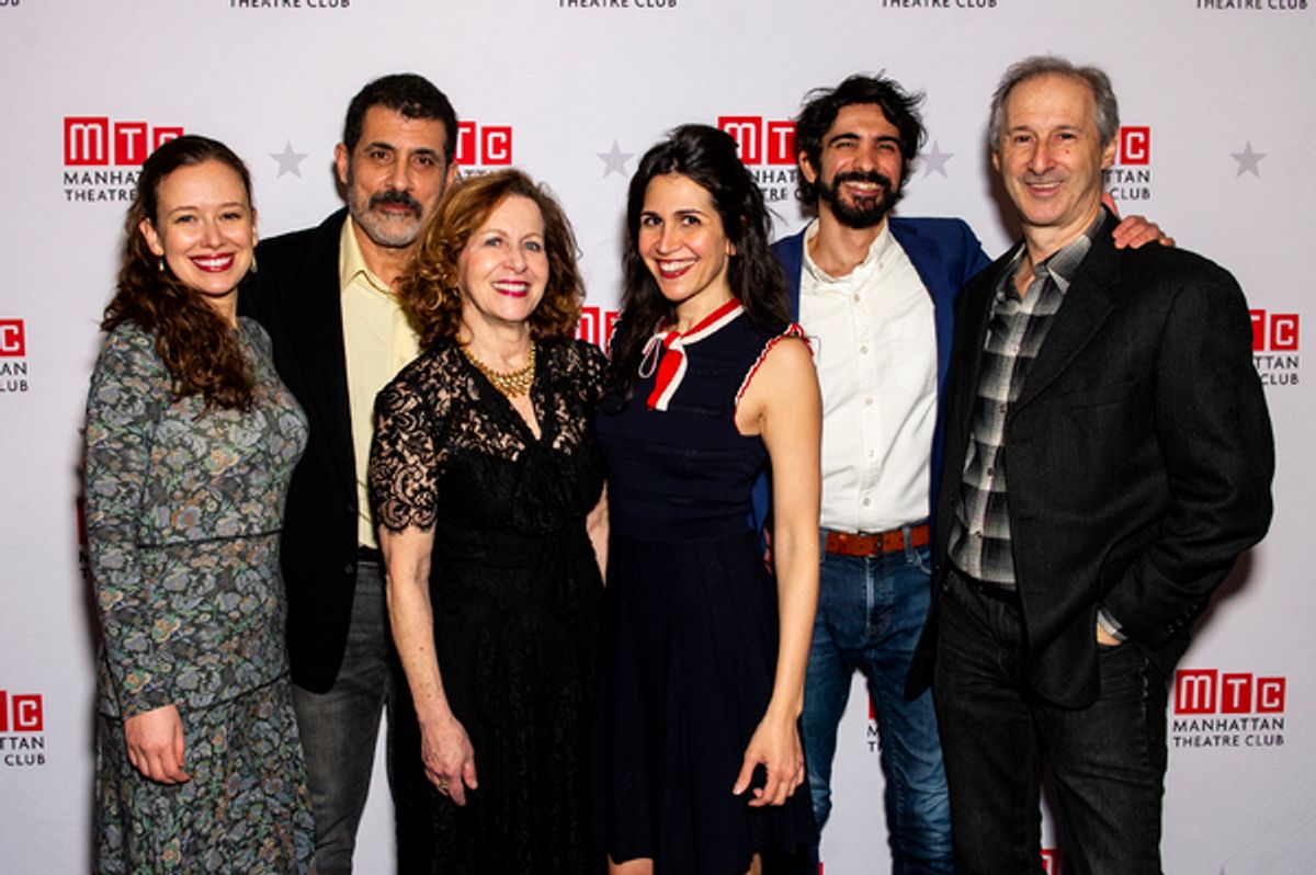 Molly Ranson, Jeff Seymour, Betsy Aidem, Francis Benhamou, Yair Ben-Dor, Richard Topol at 