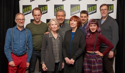 The cast  Photo