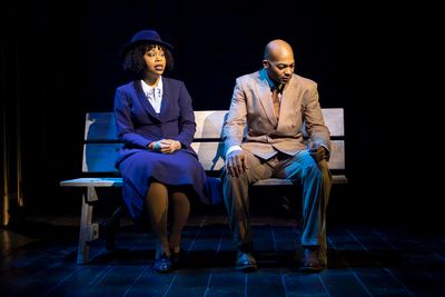 Tamika Lawrence, Brandon Victor Dixon Photo