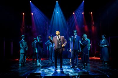 Brandon Victor Dixon and Ensemble Photo