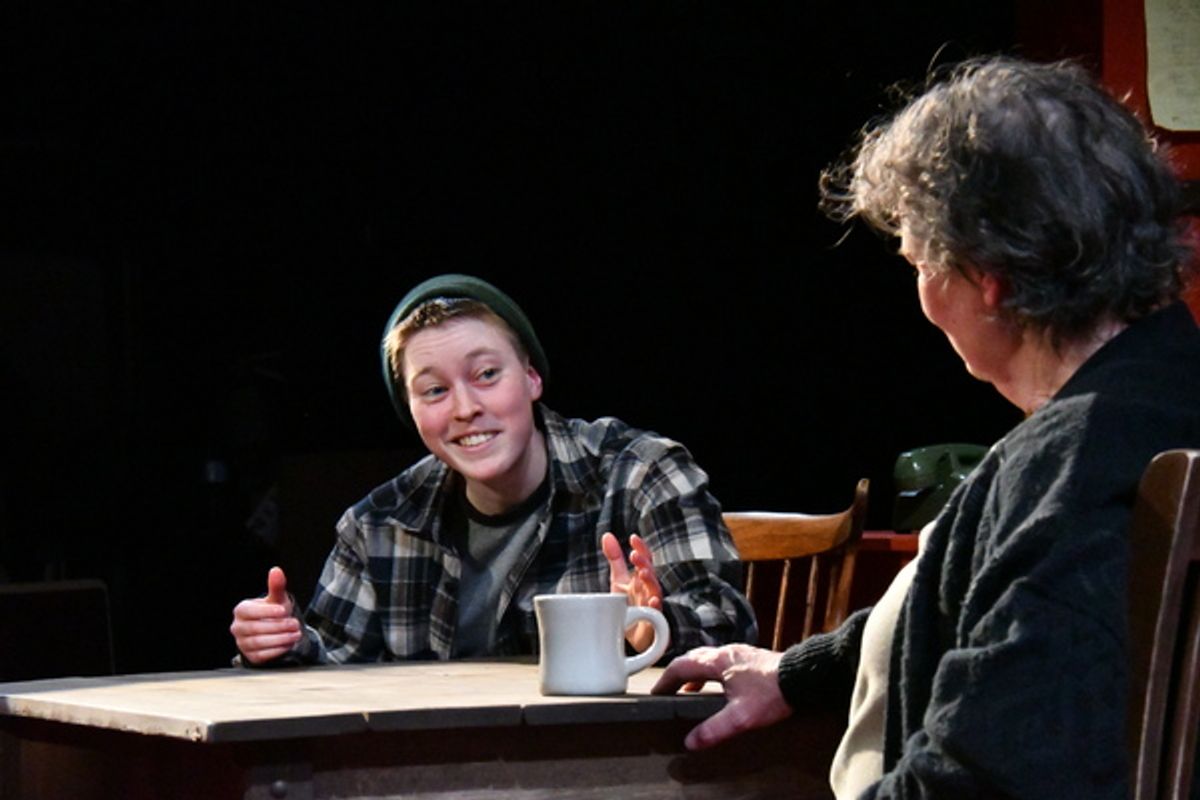 Kian Johnson and Anne Darragh at 