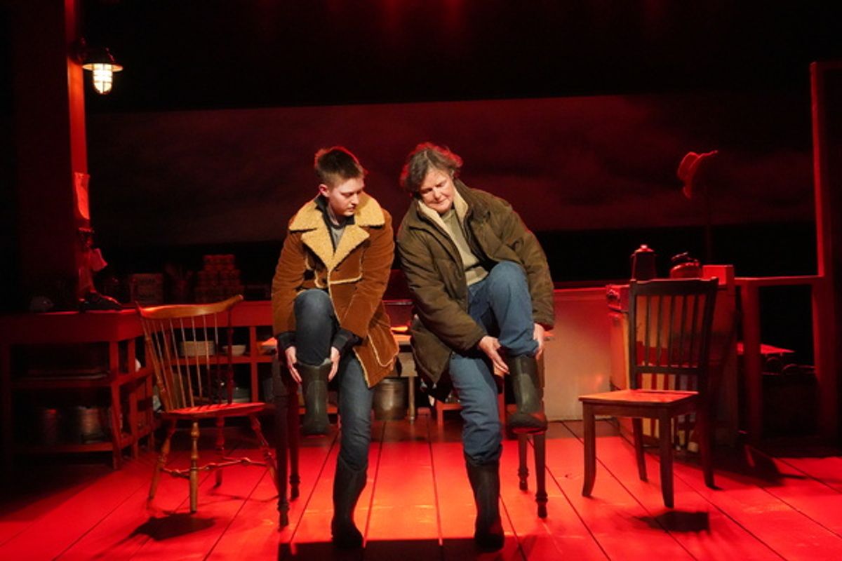 Kian Johnson and Anne Darragh at 