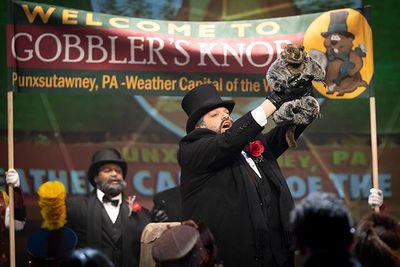 Vasily Deris plays Buster the groundhog wrangler Photo