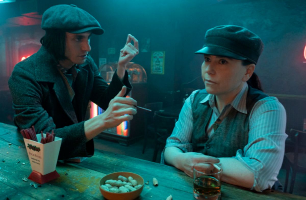 (L-R): Gideon Glick, Alex Borstein (Susie Myerson)

Photo Credit: K. C. Bailey

 at 