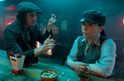 (L-R): Gideon Glick, Alex Borstein (Susie Myerson)

Photo Credit: K. C. Bailey

 Photo