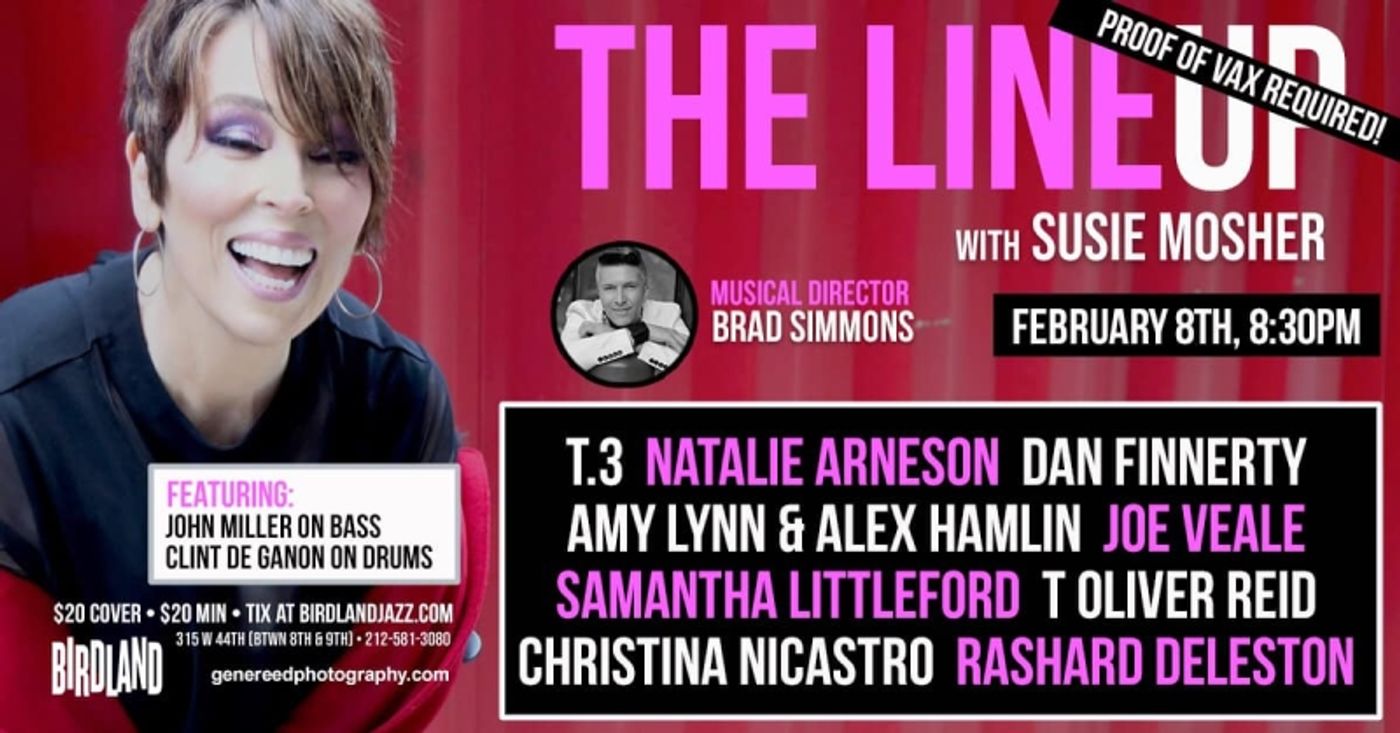 Photo Flash:  February First's THE LINEUP WITH SUSIE MOSHER at Birdland Theater by Stewart Green  Image