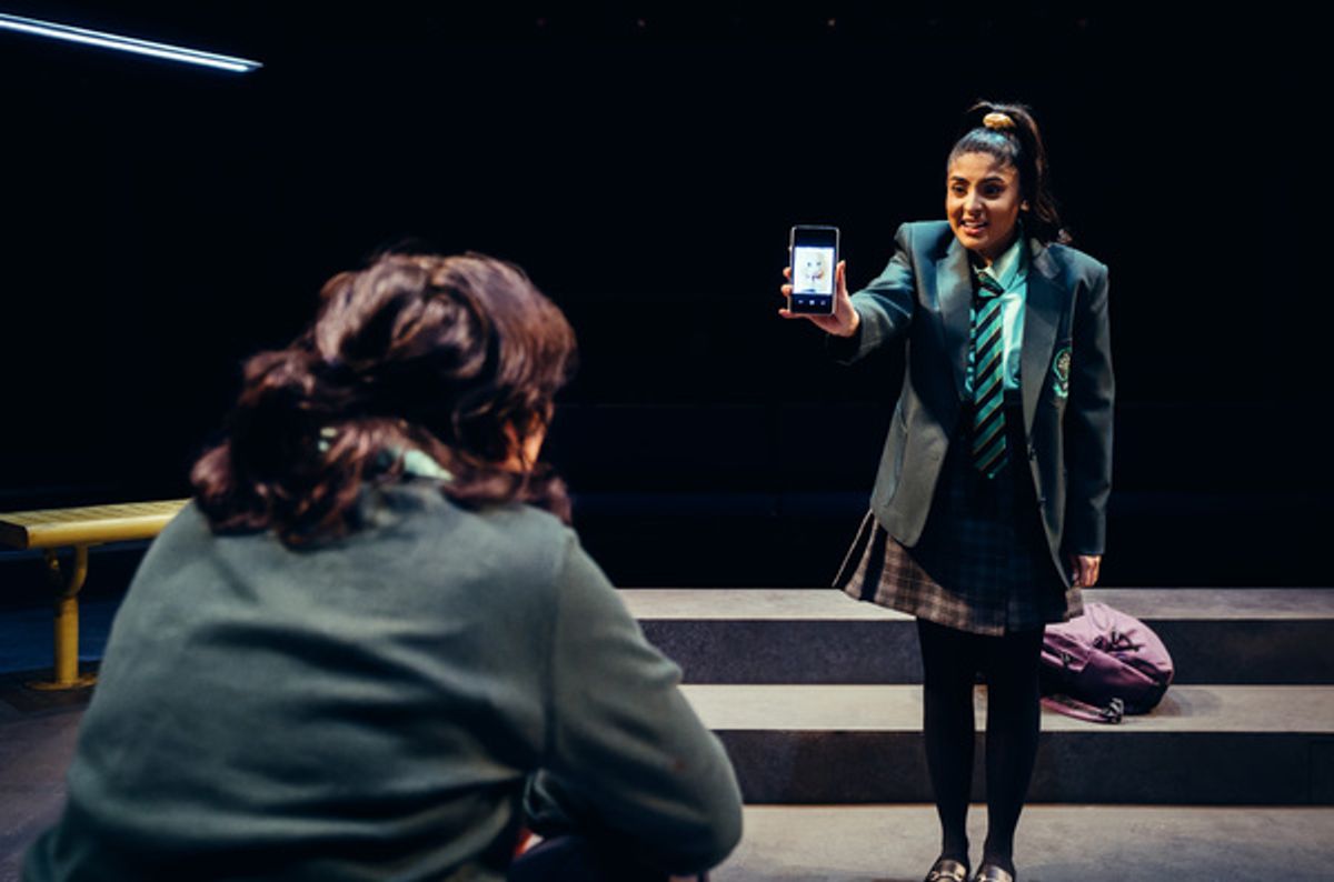 Anoushka Chadha and Safiyya Inga at Photos: First Look at TWO BILLION BEATS at the Orange Tree Theatre