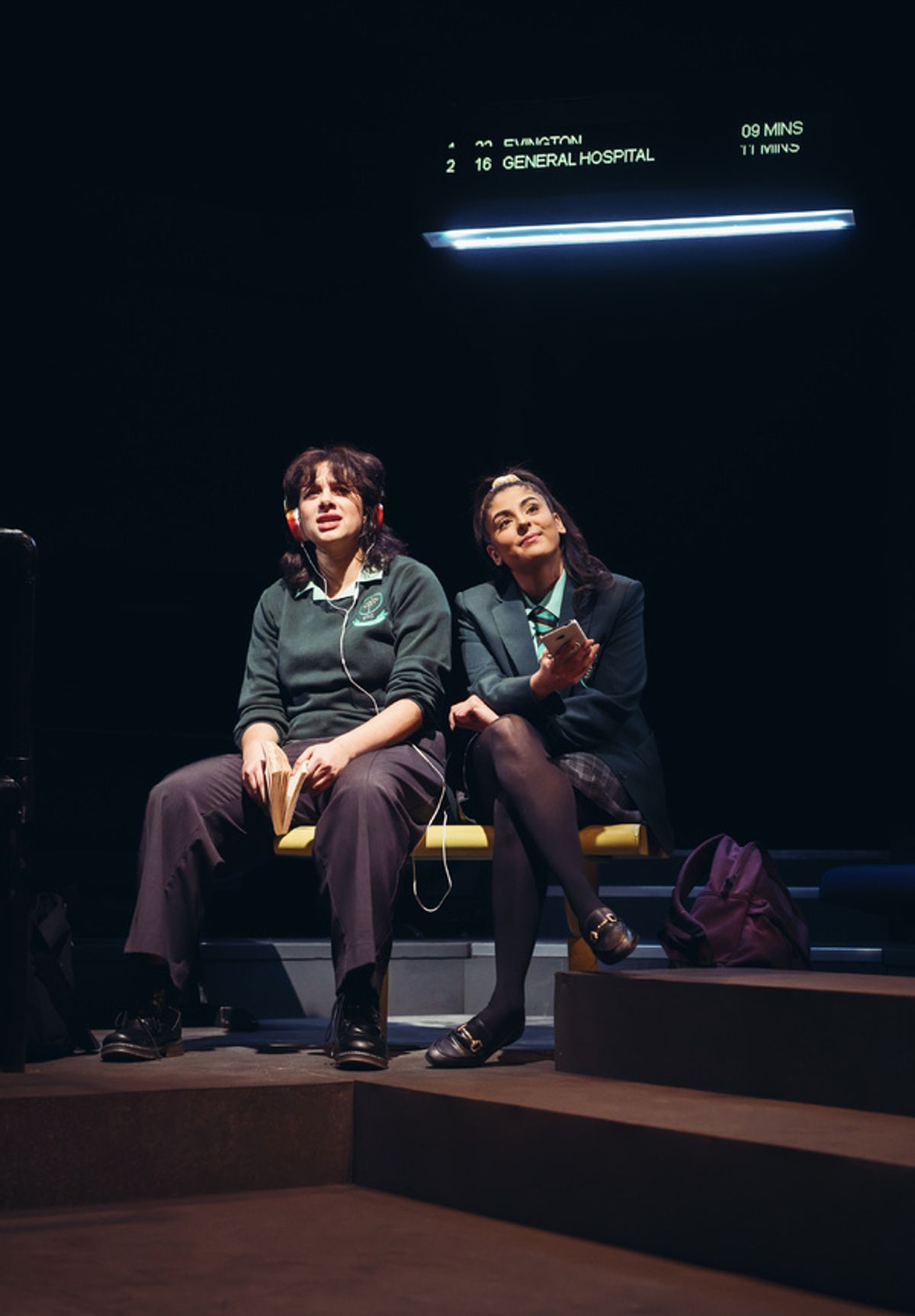Anoushka Chadha and Safiyya Inga at Photos: First Look at TWO BILLION BEATS at the Orange Tree Theatre