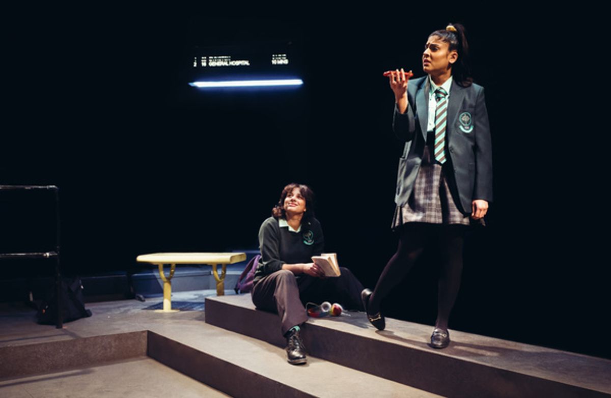 Anoushka Chadha and Safiyya Inga at Photos: First Look at TWO BILLION BEATS at the Orange Tree Theatre
