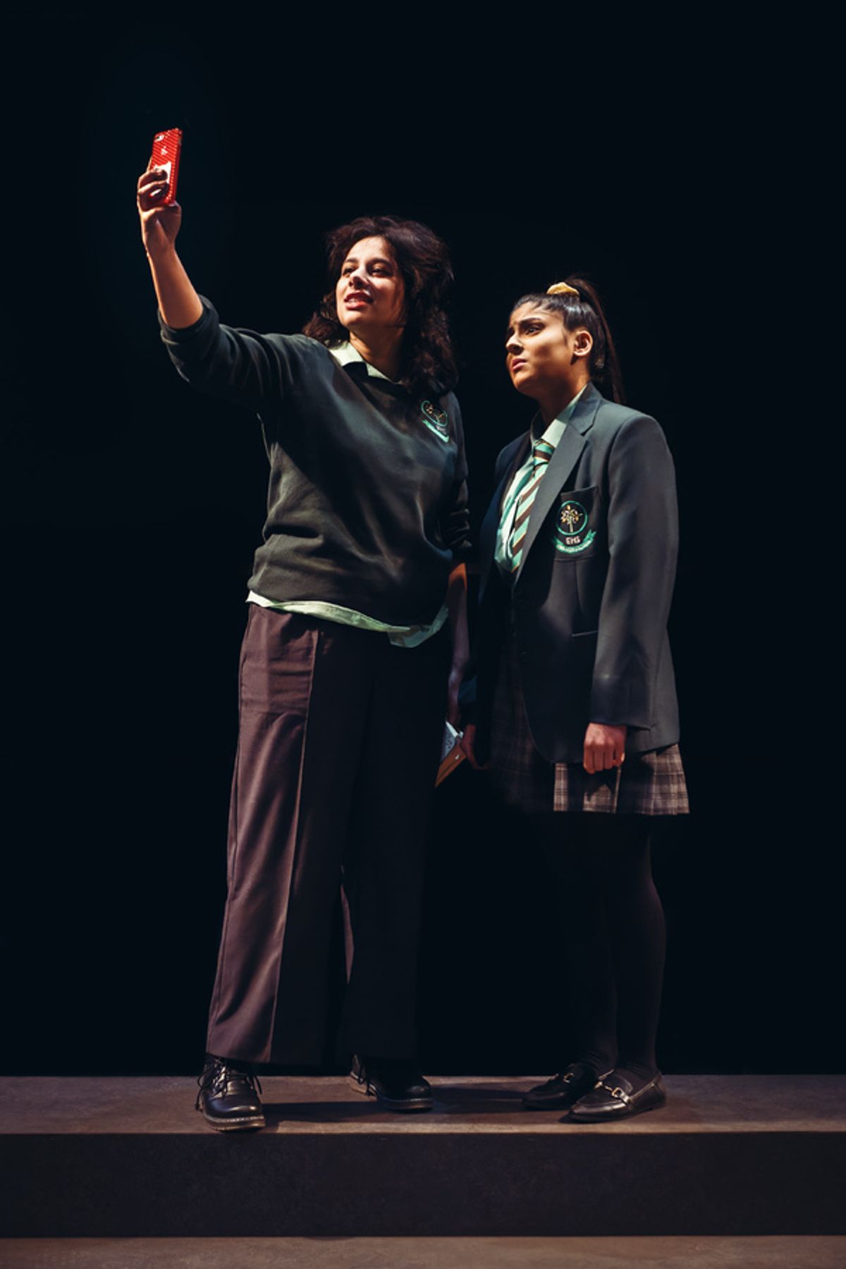 Anoushka Chadha and Safiyya Inga at Photos: First Look at TWO BILLION BEATS at the Orange Tree Theatre