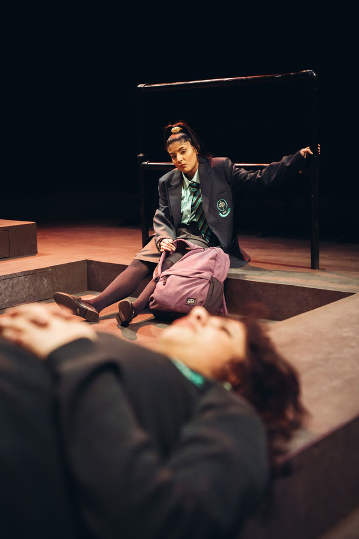 Anoushka Chadha and Safiyya Inga at Photos: First Look at TWO BILLION BEATS at the Orange Tree Theatre