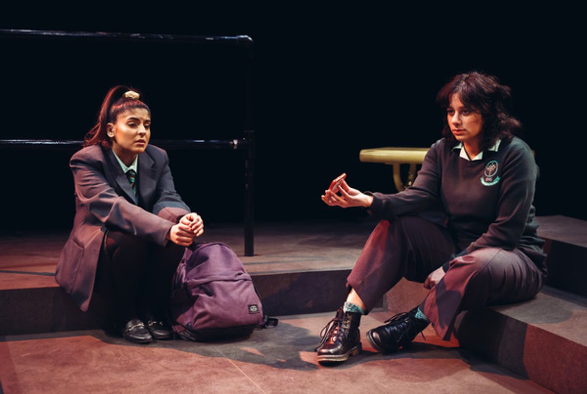 Anoushka Chadha and Safiyya Inga at Photos: First Look at TWO BILLION BEATS at the Orange Tree Theatre