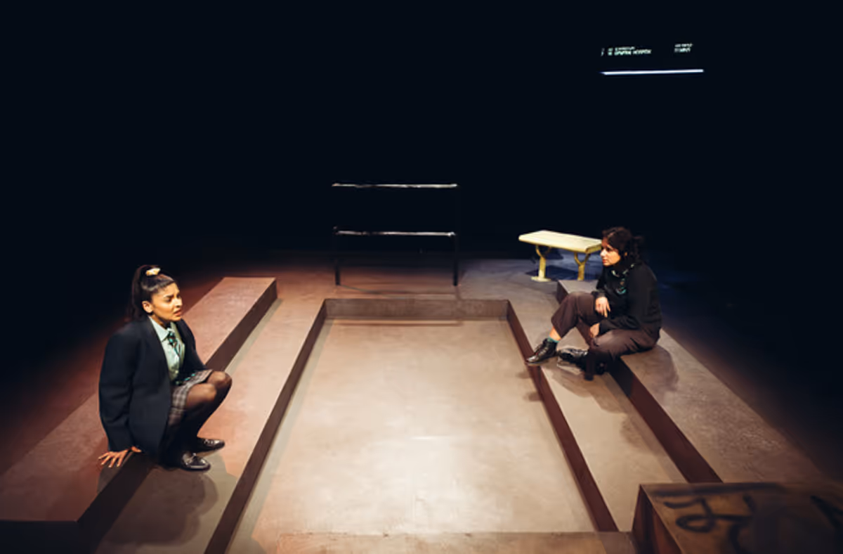 Anoushka Chadha and Safiyya Inga at Photos: First Look at TWO BILLION BEATS at the Orange Tree Theatre