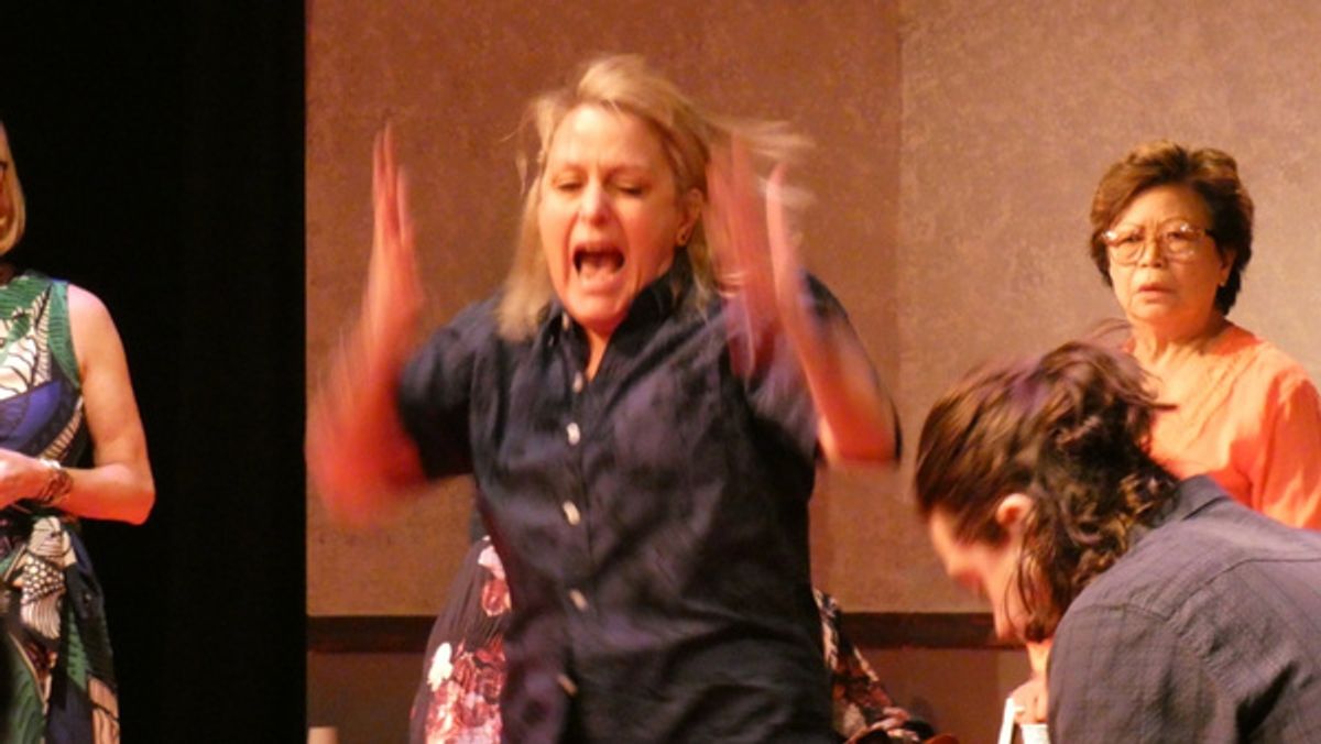 The Cast of 12 Angry Jurors at Photos: Theatrikos Launches 50th Season With 12 ANGRY JURORS