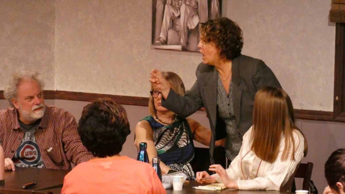 The Cast of 12 Angry Jurors at Photos: Theatrikos Launches 50th Season With 12 ANGRY JURORS