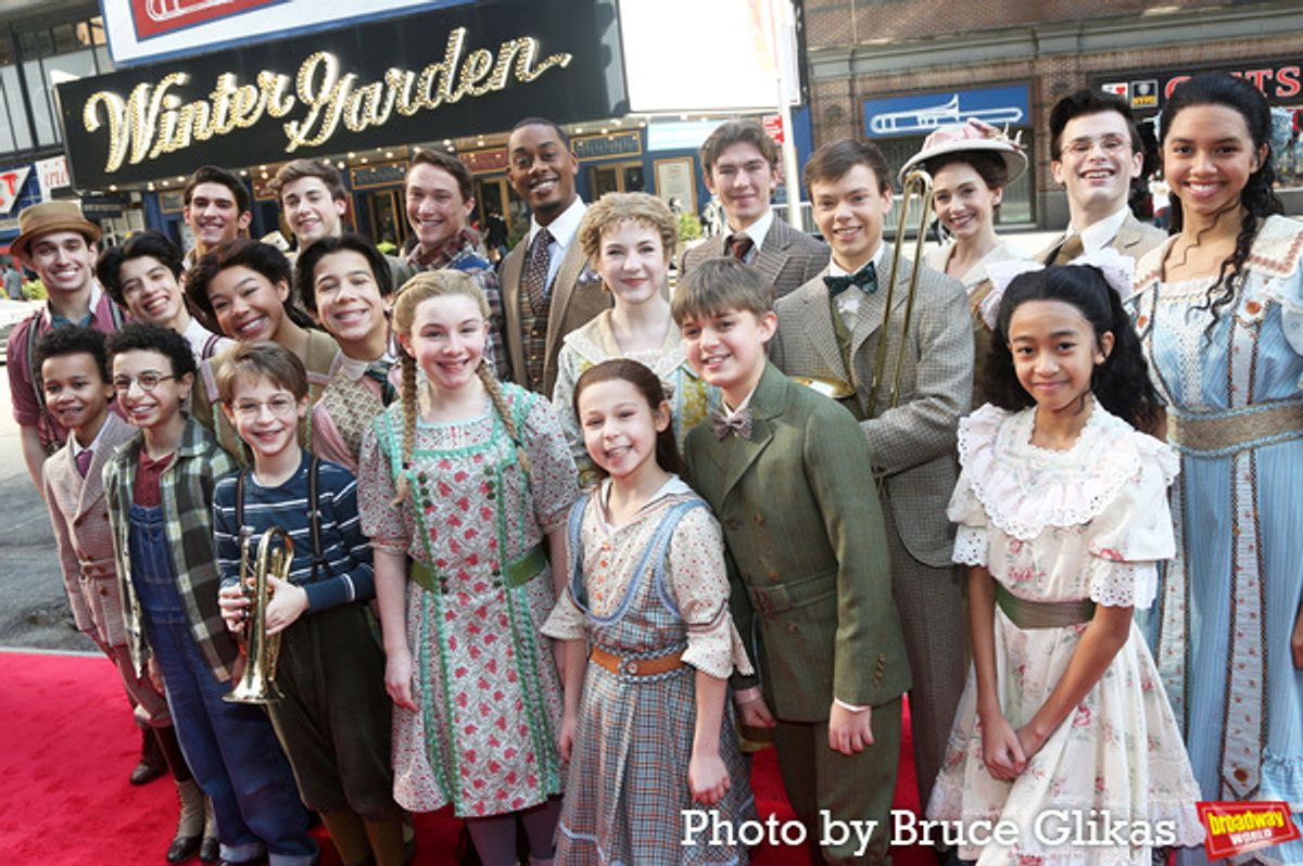 The Music Man’s 21 young cast members making their Broadway debuts at Photos: THE MUSIC MAN Celebrates Broadway Debuts of 21 Cast Members