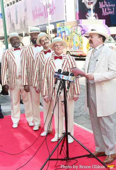 ''The Barbershop Quartet'' Phillip Boykin, Nicholas Ward, Daniel Torres, Eddie Korbic Photo