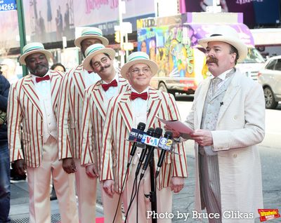 ''The Barbershop Quartet'' Phillip Boykin, Nicholas Ward, Daniel Torres, Eddie Korbic Photo