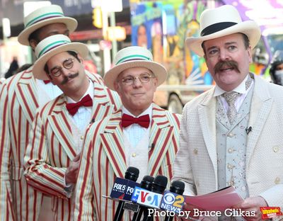 Nicholas Ward, Daniel Torres, Eddie Korbich and Jefferson Mays as ''River City’s ow Photo