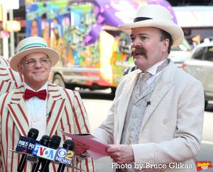 Eddie Korbich and Jefferson Mays as ''River City’s own Mayor George Shinn'' @ BroadwayWorld Eddie Korbich and Jefferson Mays as ''River City’s own Mayor George Shinn'' Photo