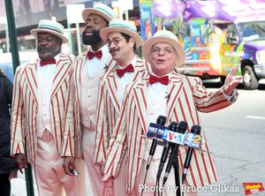 ''The Barbershop Quartet'' Phillip Boykin, Nicholas Ward, Daniel Torres and Eddie Korbich @ BroadwayWorld ''The Barbershop Quartet'' Phillip Boykin, Nicholas Ward, Daniel Torres and Eddie Kor Photo