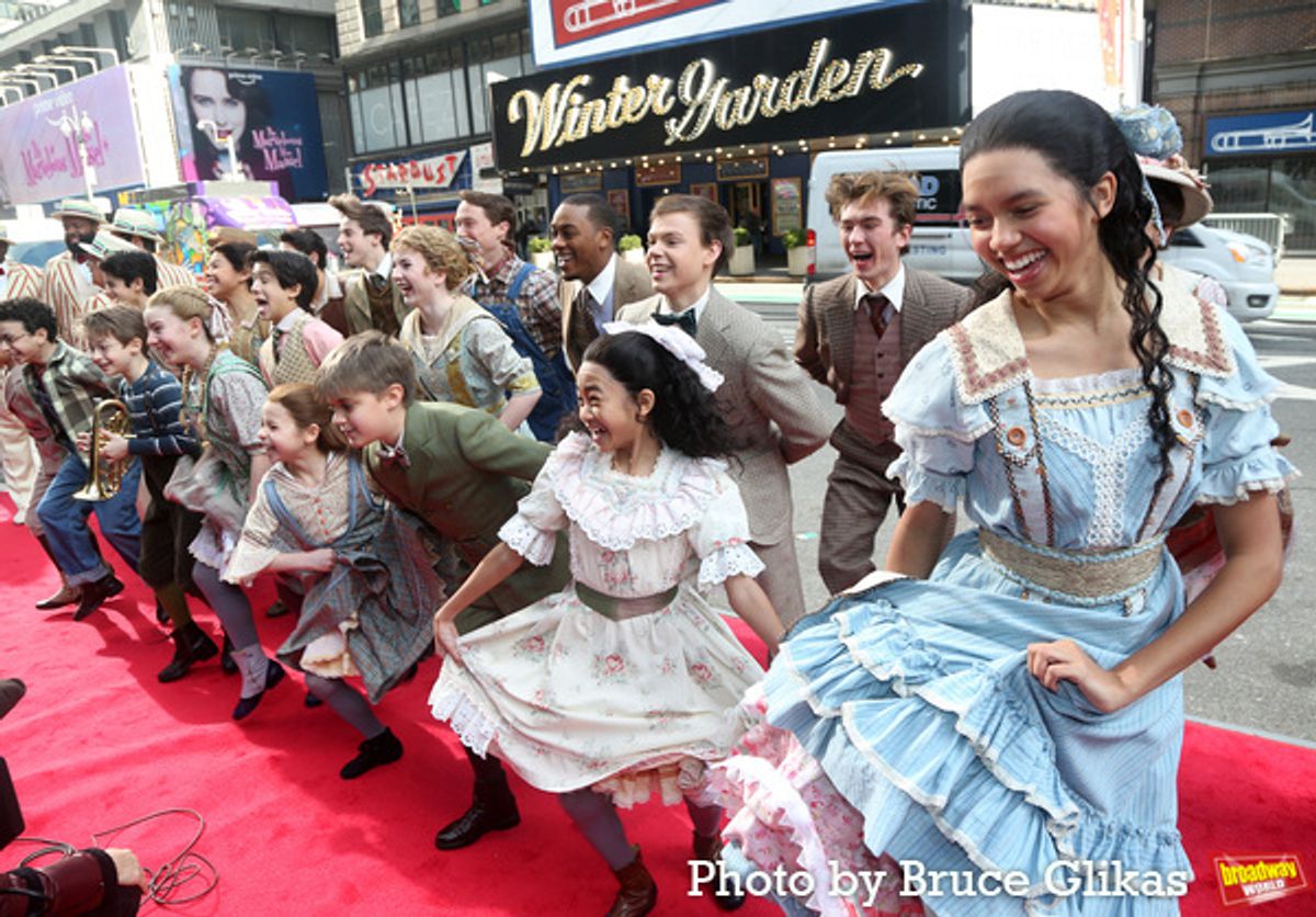 The Music Man’s 21 young cast members making their Broadway debuts at Photos: THE MUSIC MAN Celebrates Broadway Debuts of 21 Cast Members