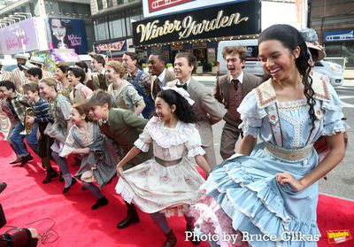 The Music Man’s 21 young cast members making their Broadway debuts Photo