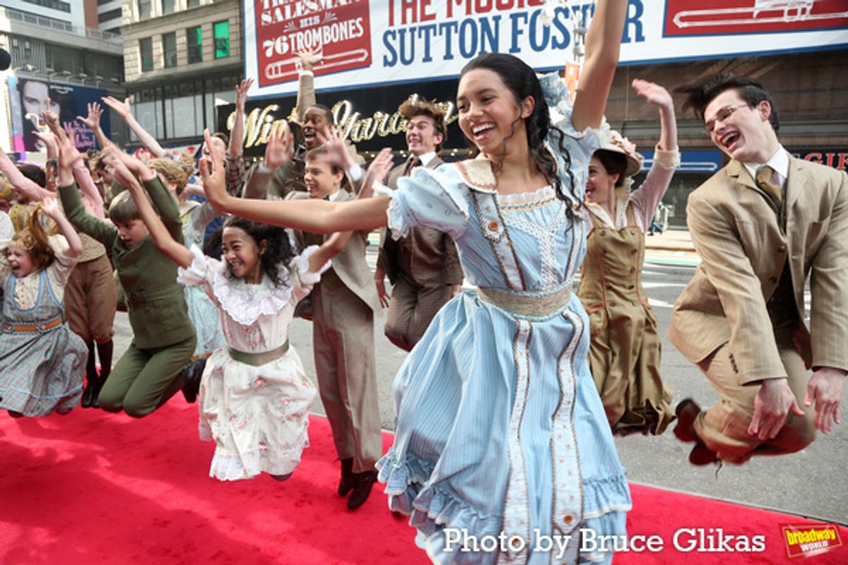 The Music Man’s 21 young cast members making their Broadway debuts at Photos: THE MUSIC MAN Celebrates Broadway Debuts of 21 Cast Members