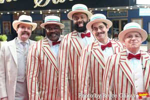 Jefferson Mays and ''The Barbershop Quartet'' Phillip Boykin, Nicholas Ward, Daniel Torres and Eddie Korbich @ BroadwayWorld Jefferson Mays and ''The Barbershop Quartet'' Phillip Boykin, Nicholas Ward, Daniel T Photo