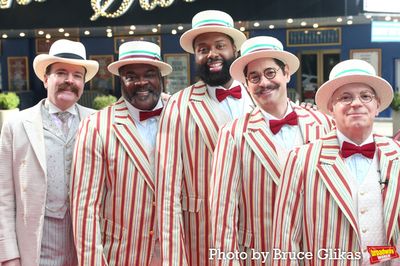 Jefferson Mays and ''The Barbershop Quartet'' Phillip Boykin, Nicholas Ward, Daniel T Photo