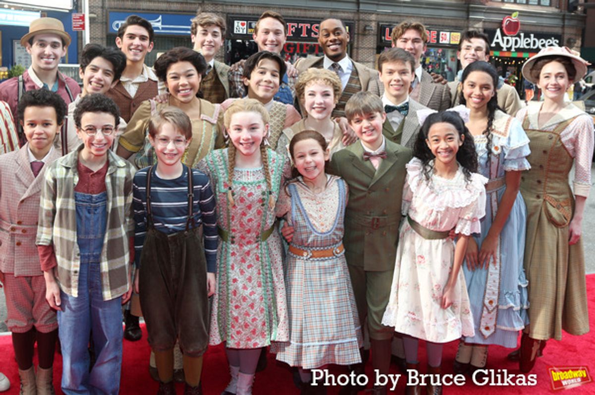 The Music Man’s 21 young cast members making their Broadway debuts at Photos: THE MUSIC MAN Celebrates Broadway Debuts of 21 Cast Members