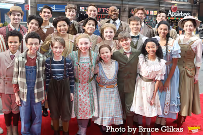 The Music Man’s 21 young cast members making their Broadway debuts Photo