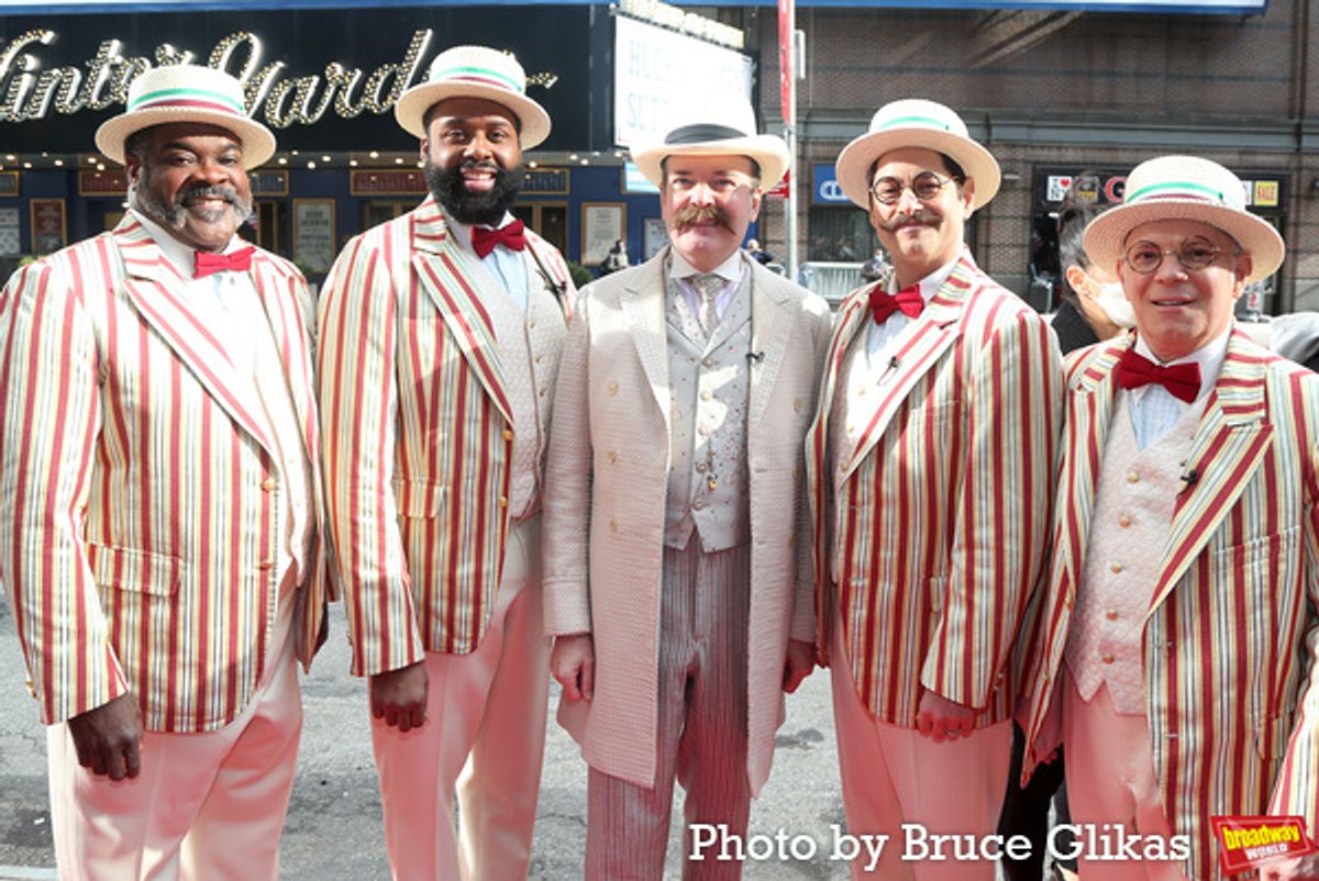 Phillip Boykin, Nicholas Ward, Jefferson Mays, Daniel Torres and Eddie Korbich at 