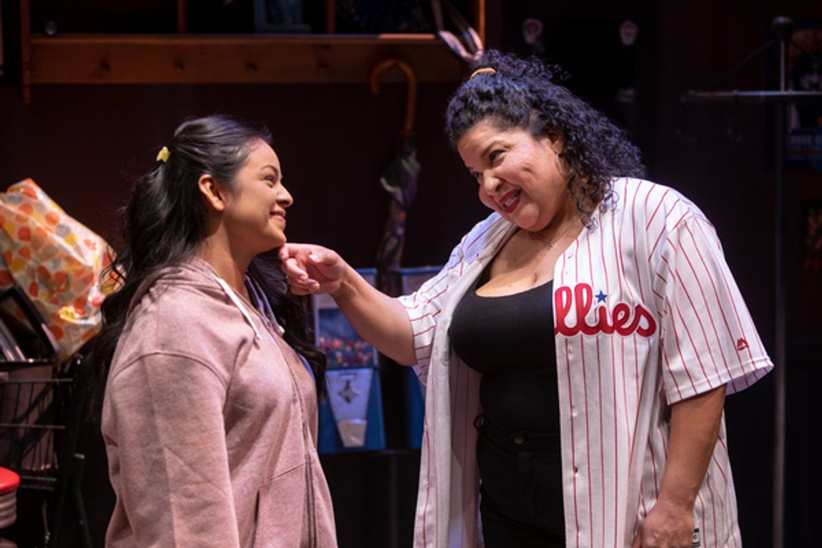 Jyline Carraza, Ryanne Gonzales at Photos & Video: First Look at DAPHNE'S DIVE at Signature Theatre
