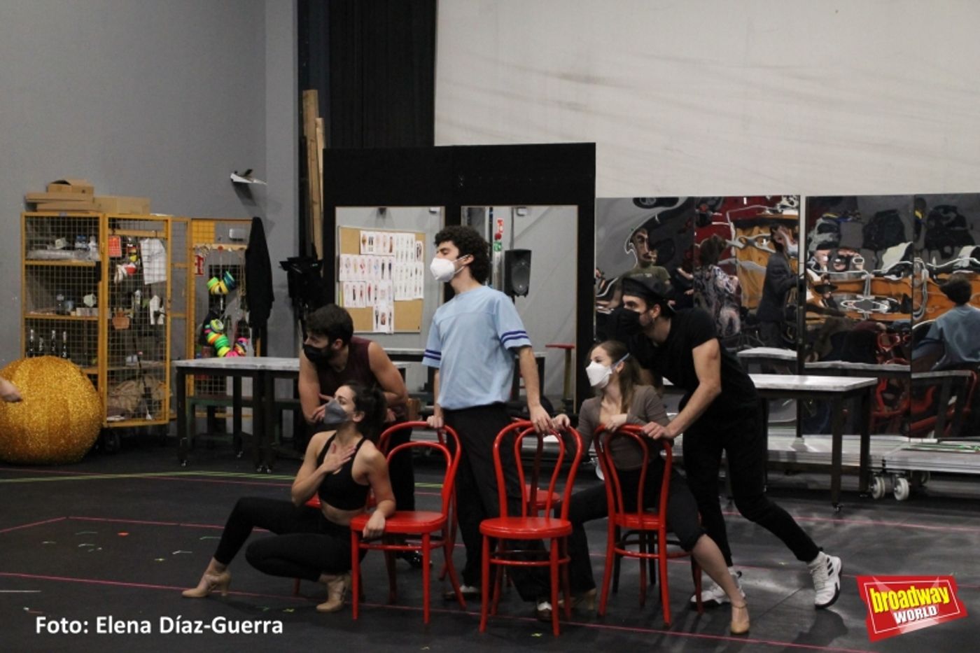 Asistimos a los ensayos de EL SOBRE VERDE  Image