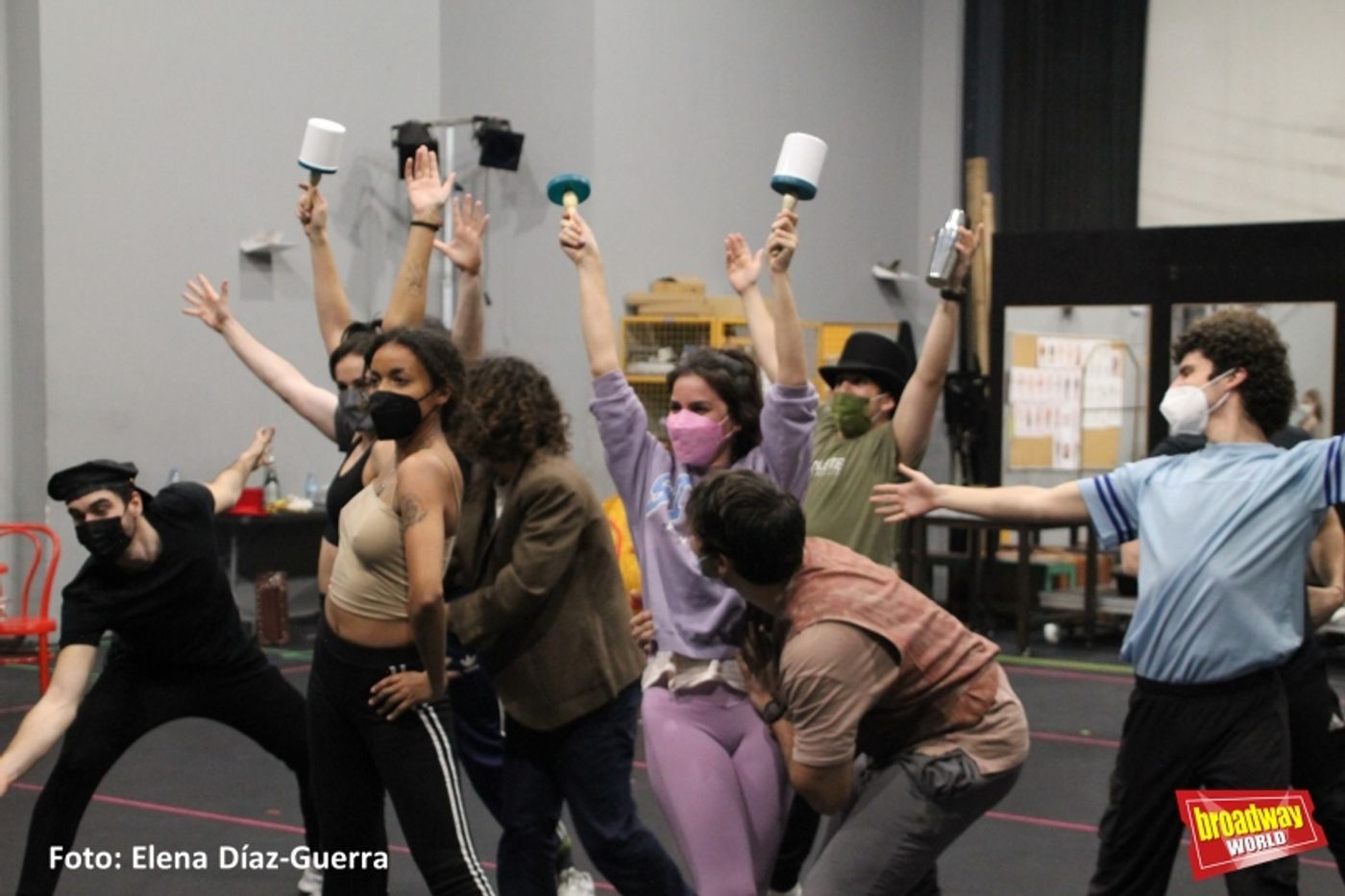 Asistimos a los ensayos de EL SOBRE VERDE  Image