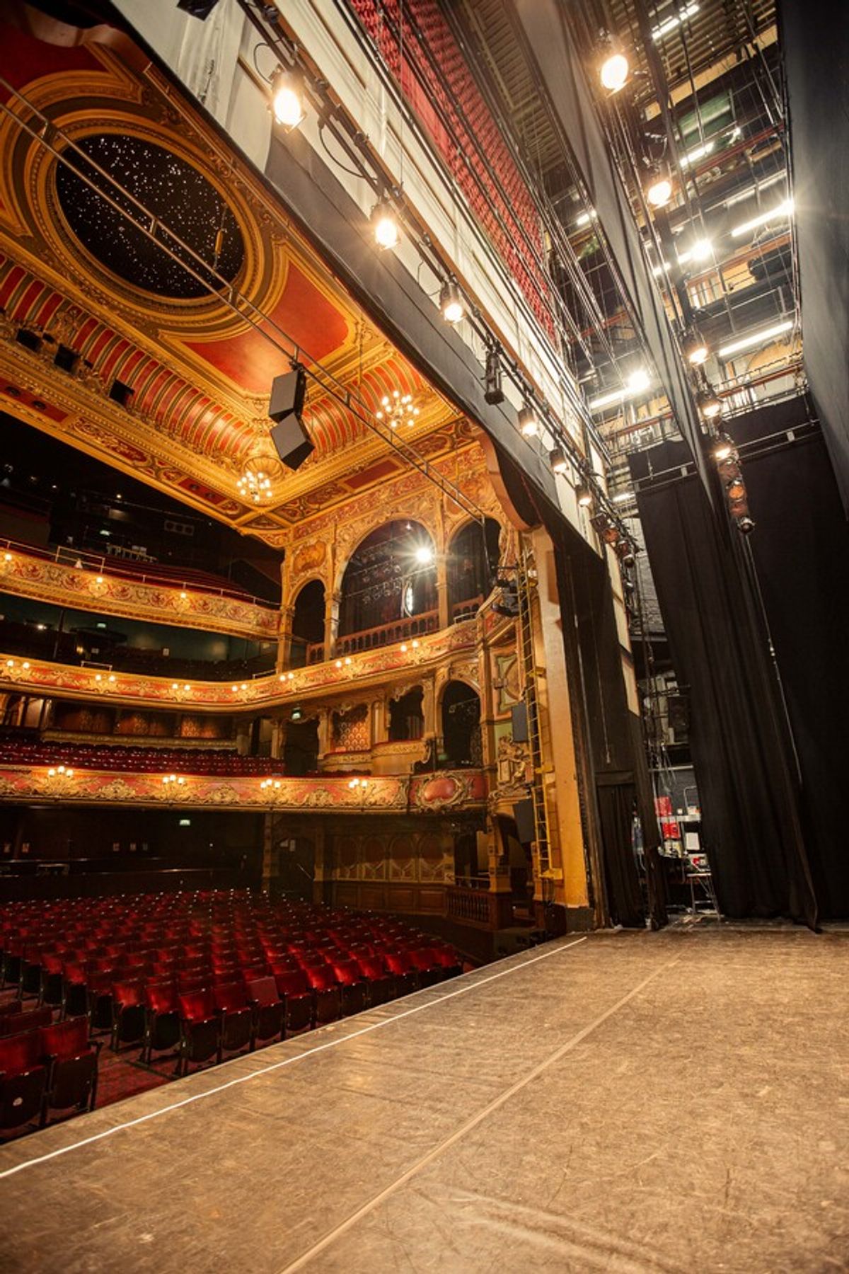 Hackney Empire Auditorium at Photos: Check Out All New Photos of the Hackney Empire Auditorium as Part of its 120th Birthday Celebrations