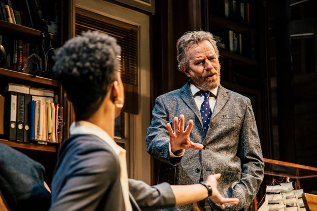 Donna Simone Johnson, Bryan Cranston at 