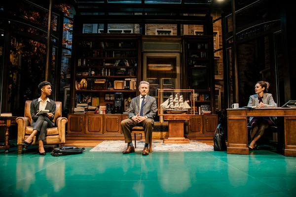 Donna Simone Johnson, Bryan Cranston, Amy Brenneman Photo