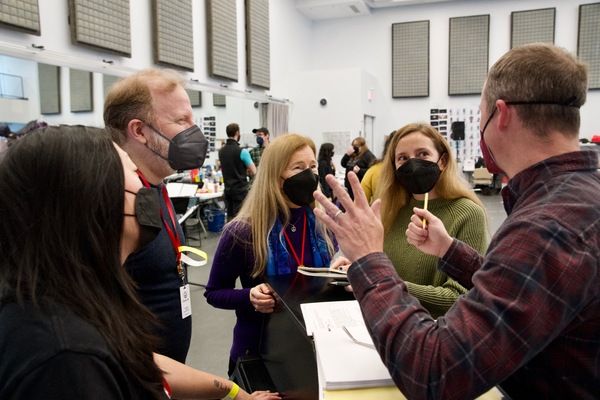 Photos: Go Inside Rehearsals for the World Premiere of OTHER WORLD  Image