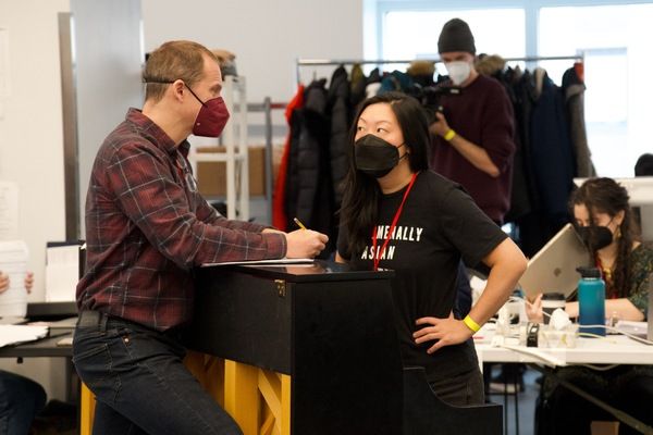 Photos: Go Inside Rehearsals for the World Premiere of OTHER WORLD  Image