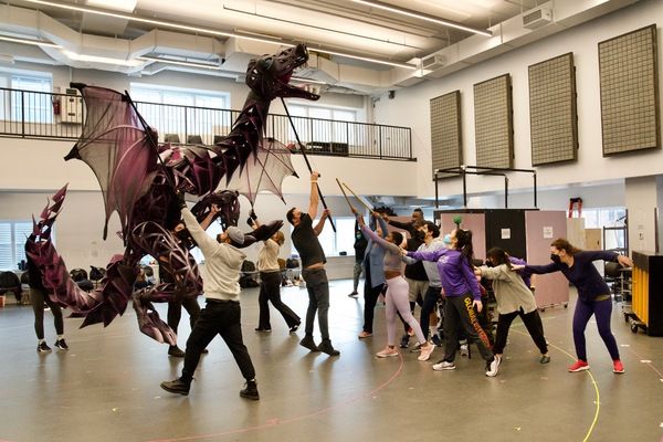 Photos: Go Inside Rehearsals for the World Premiere of OTHER WORLD  Image