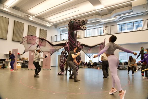 Photos: Go Inside Rehearsals for the World Premiere of OTHER WORLD  Image