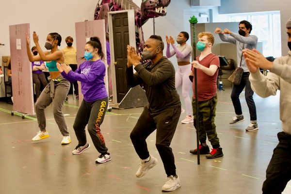 Photos: Go Inside Rehearsals for the World Premiere of OTHER WORLD  Image