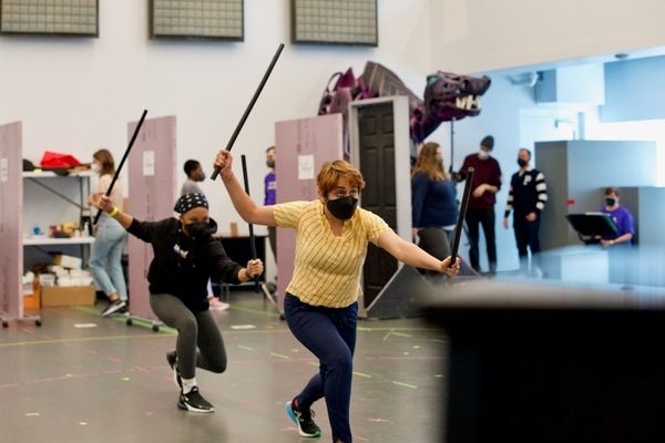 Photos: Go Inside Rehearsals for the World Premiere of OTHER WORLD  Image