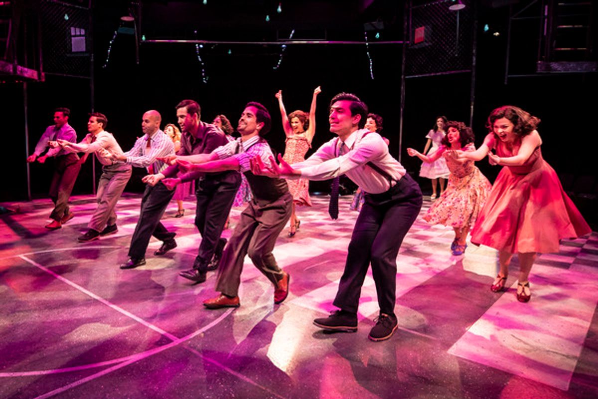The Cast of WEST SIDE STORY at 